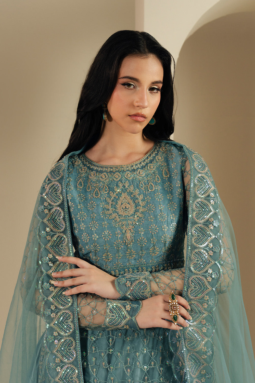 Lyla By Maryum N Maria Stitched 3 Piece Luxury Formals Collection'2025-Khaia-Ms50375