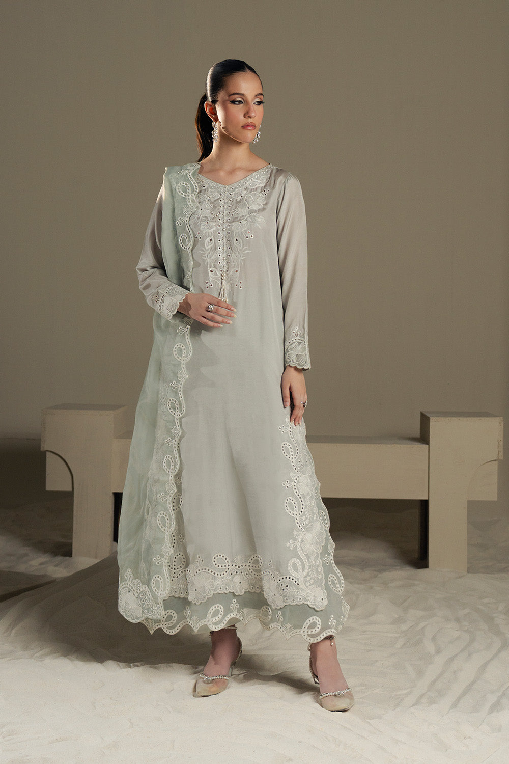 Lyla By Maryum N Maria Stitched 3 Piece Luxury Formals Collection'2025-Keffi-Ms50376