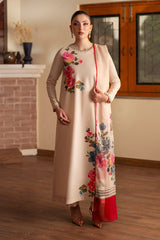 Maverick By Sheenora Stitched Party Wear Collection'2025-CREAMY BLOOM