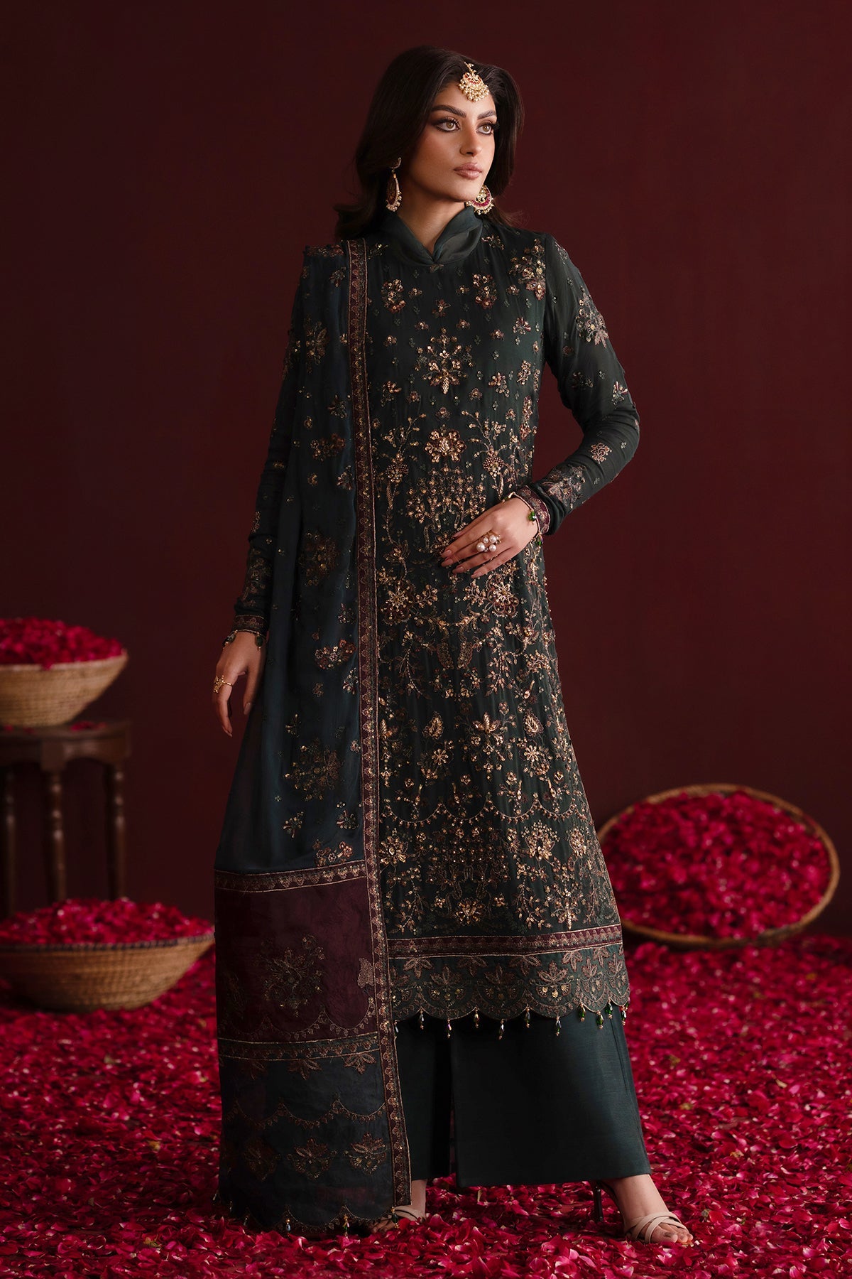 Nooresha By Emaan Adeel Unstitched 3 Piece Formals Collection-Kavya