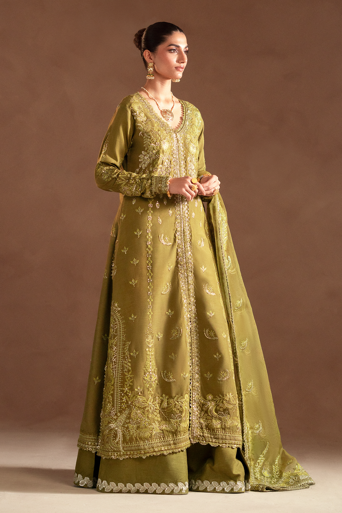 Selene Korean by Emaan Adeel Unstitched 3 Piece Raw Silk Collection'2024-Aurelia