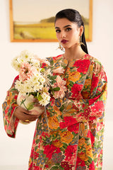 Fleur By Sheenora Stitched 2 Piece Co Ords Silk Lawn Collection-Floral Fiesta