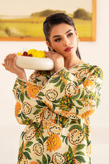Fleur Co Ords By Sheenora Stitched 2 Piece Lawn Silk Collection'2024-Petal Pop
