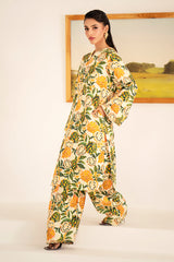 Fleur Co Ords By Sheenora Stitched 2 Piece Lawn Silk Collection'2024-Petal Pop