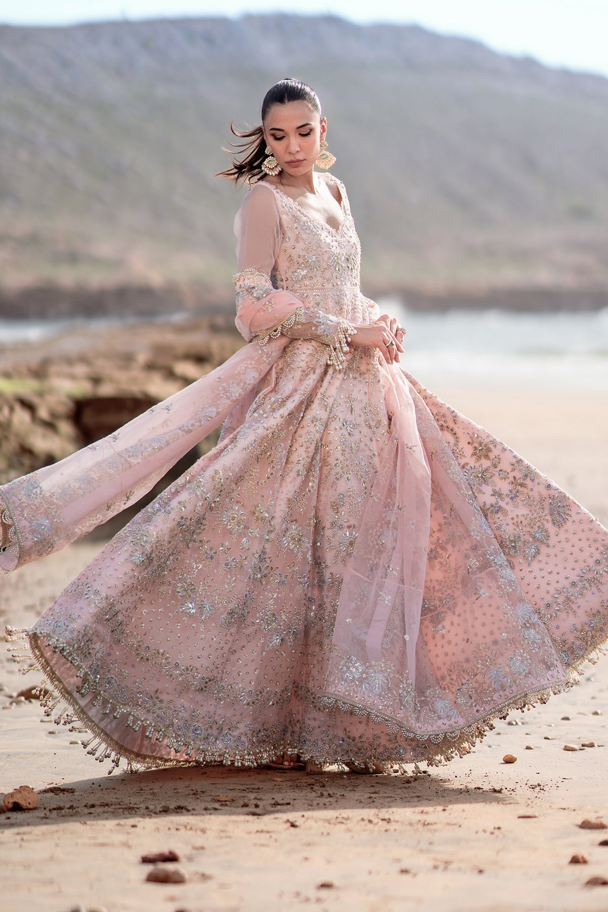 Reveuse By Emaan Adeel Unstitched 3 Piece Wedding Formals Collection'2024-AMOUR