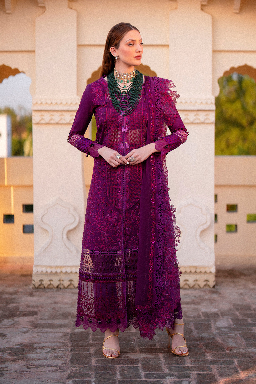 Zarposh Unstitched 3 Piece Summer Lawn Collection-Zewar