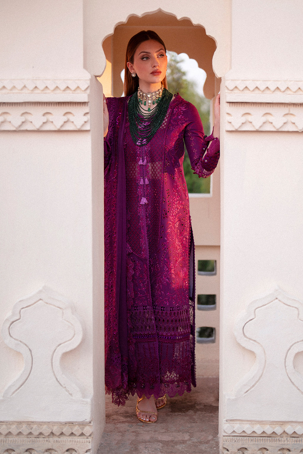 Zarposh Unstitched 3 Piece Summer Lawn Collection-Zewar