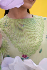 Cocktail By Sardinia Unstitched 3 Piece Summer Collection-BASIL