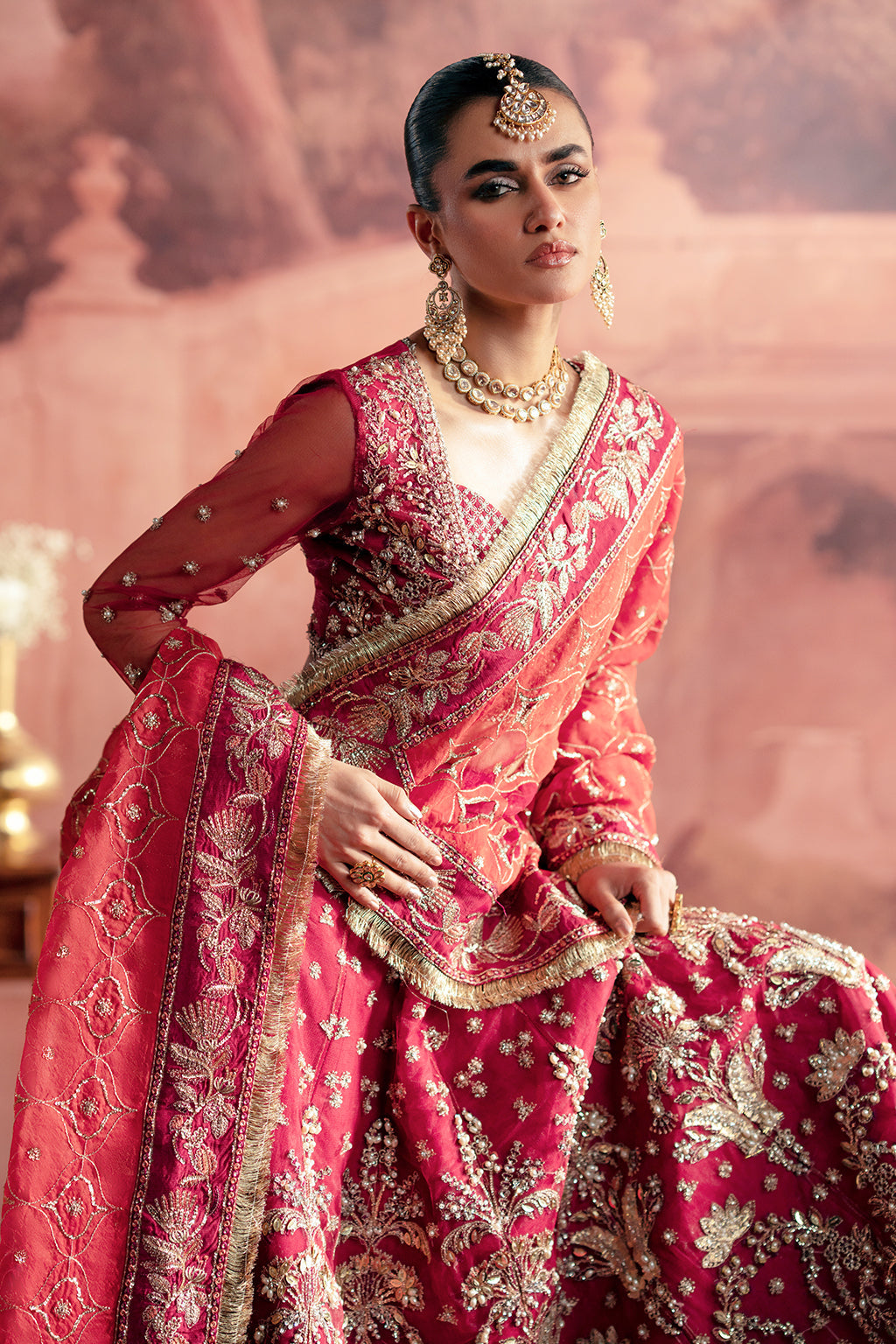 Zarposh Unstitched 3 Piece Formals Collection-Anarkali