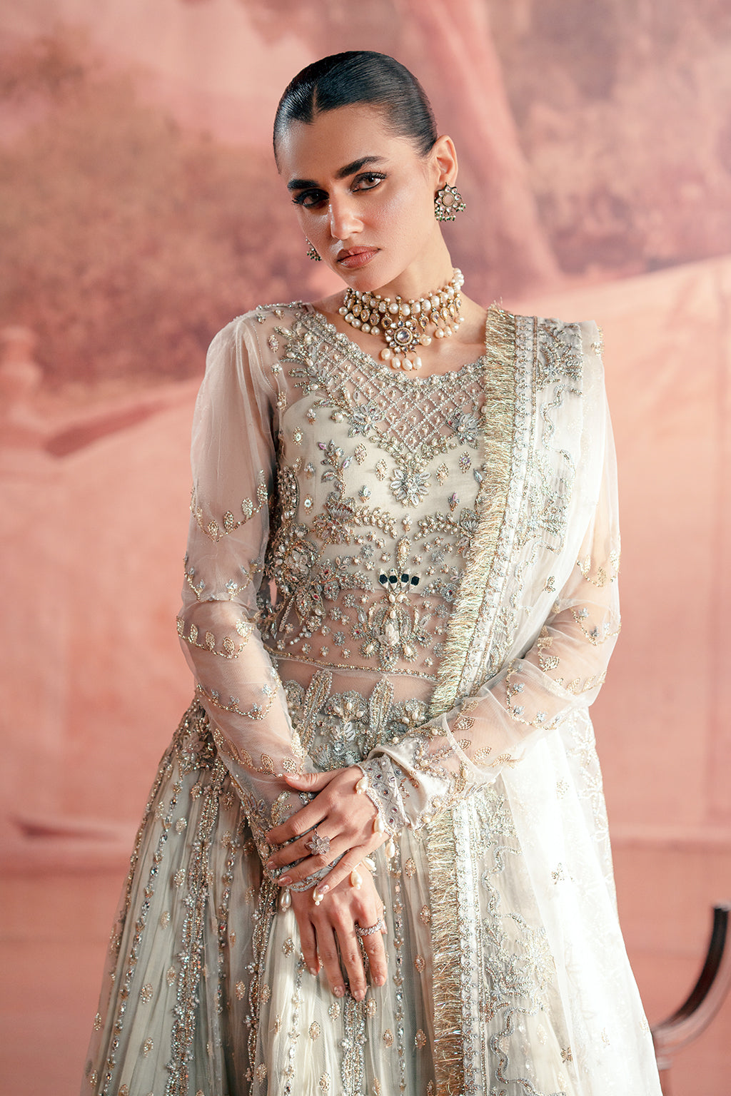 Zarposh Unstitched 3 Piece Formals Collection-Chandni