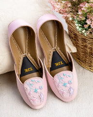 TJK Designs Loafers Collection'2025-Pink Meadow Loafer
