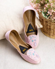 TJK Designs Loafers Collection'2025-Pink Meadow Loafer