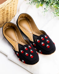 TJK Designs Loafers Collection'2025-Crimson Bloom Loafer