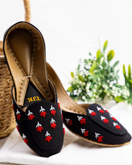 TJK Designs Loafers Collection'2025-Crimson Bloom Loafer