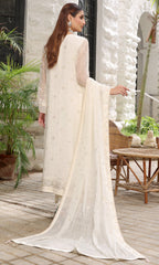 Shamooz Stitched 3 Piece Formals Suits-Ivory Dreams SEM-0705