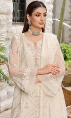 Shamooz Stitched 3 Piece Formals Suits-Ivory Dreams SEM-0705