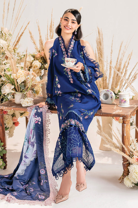  Meraki By Asifa Nabeel Unstitched 3 Piece Winter Vol-01 Collection'2024