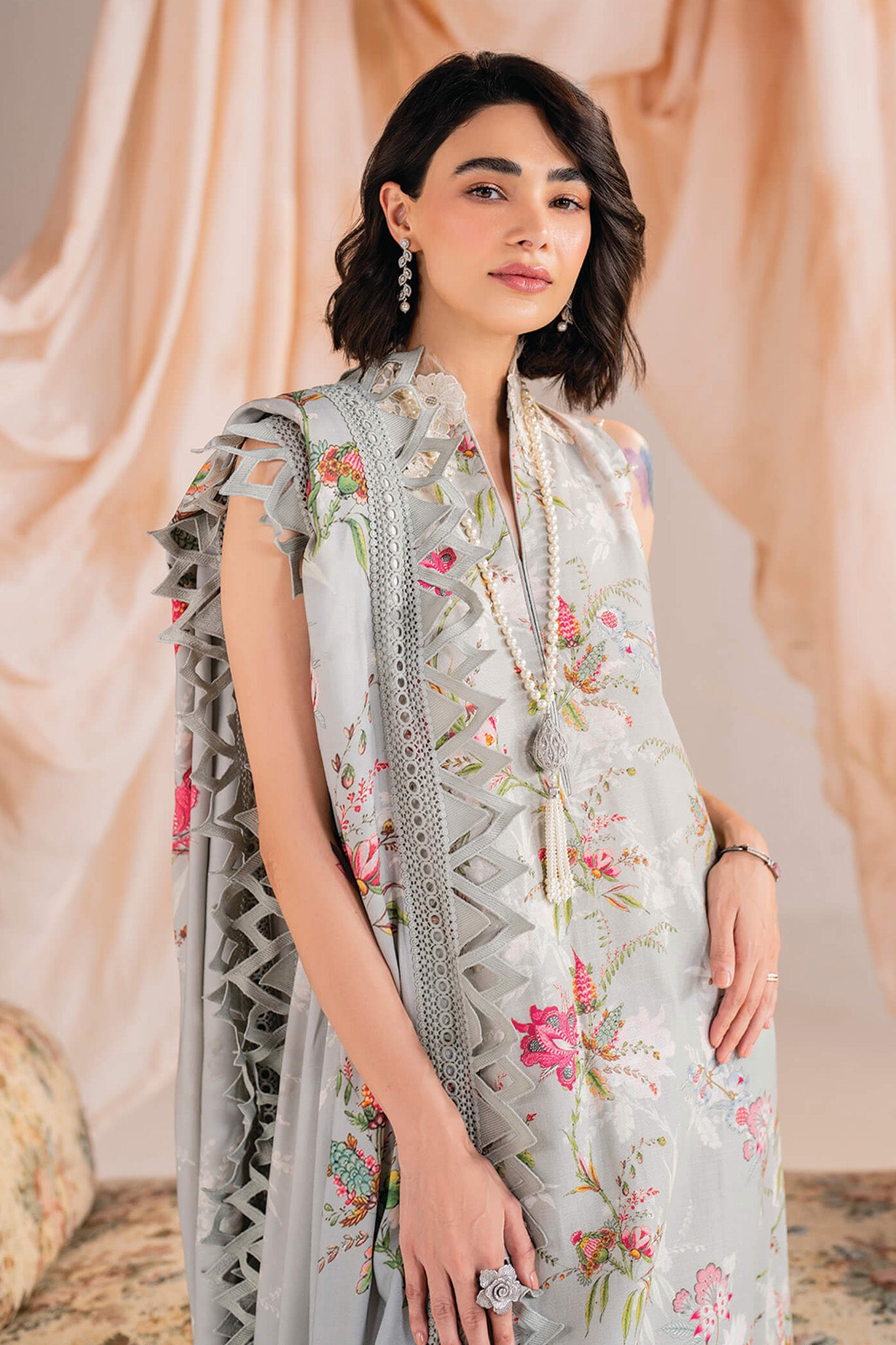 Meraki By Asifa Nabeel Unstitched 3 Piece Winter Vol-01 Collection'2024