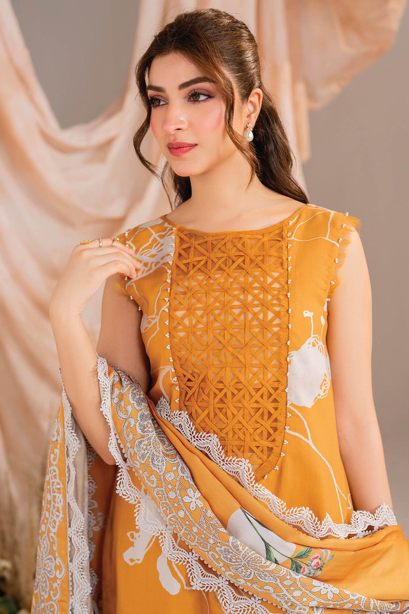 Meraki By Asifa Nabeel Unstitched 3 Piece Winter Vol-01 Collection'2024