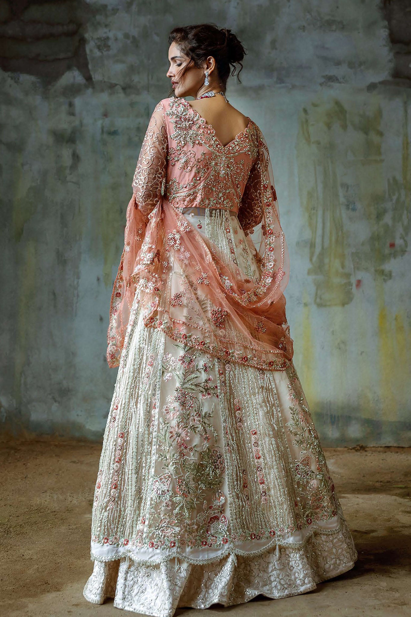 Stardust By Mushq Unstitched 3 Piece Wedding Collection'2024-MWD-01-Galaxy Gown