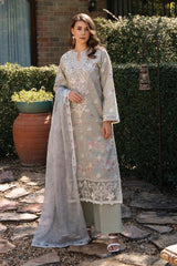 Damask By Afrozeh Unstitched 3 Piece Summer Edit Collection-AL-09-B-Maelis