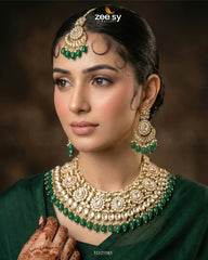 Magnificat Wide Gilded Bridal Set - Zeesy Jewellery