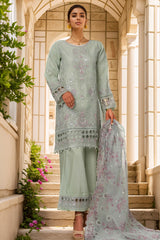 Mahpara by Sada Bahar Stitched 3 Piece Festive Formals Vol-14 Collection-B-36-Mint