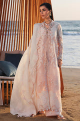 Sahil By Qalamkar Unstitched 3 Piece Luxury Lawn Suit-SA-06-Mahur