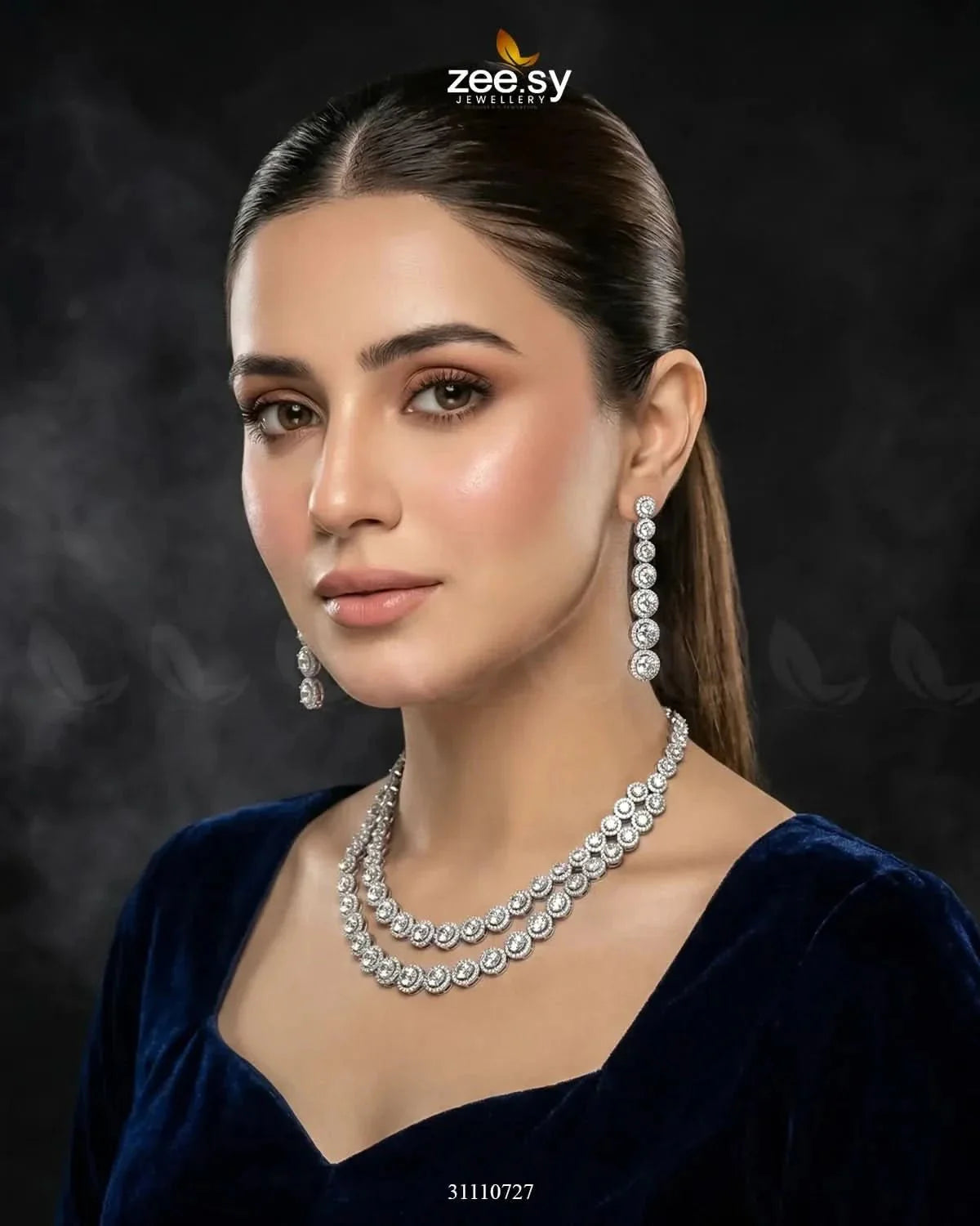 Majestic Double Tier Necklace Set