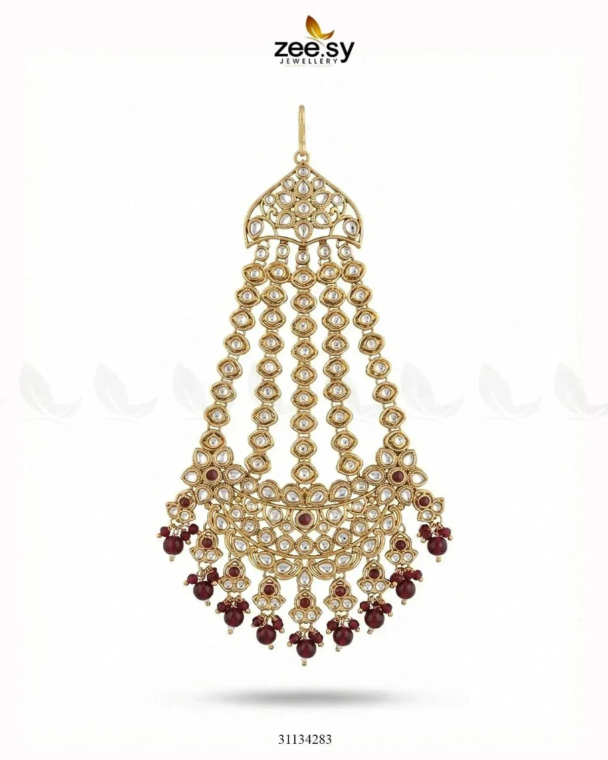 Majestic Faux Pearl Jhumar