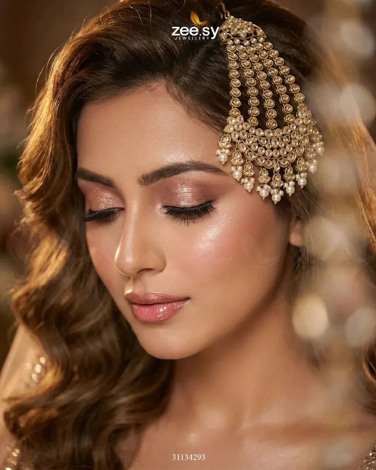 Majestic Faux Pearl Jhumar