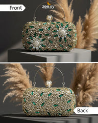 Majestic Gold Azure Evening Bag - Zeesy Jewellery