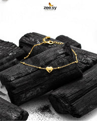 Majestic Sovereign Heart Bracelet - Zeesy Jewellery