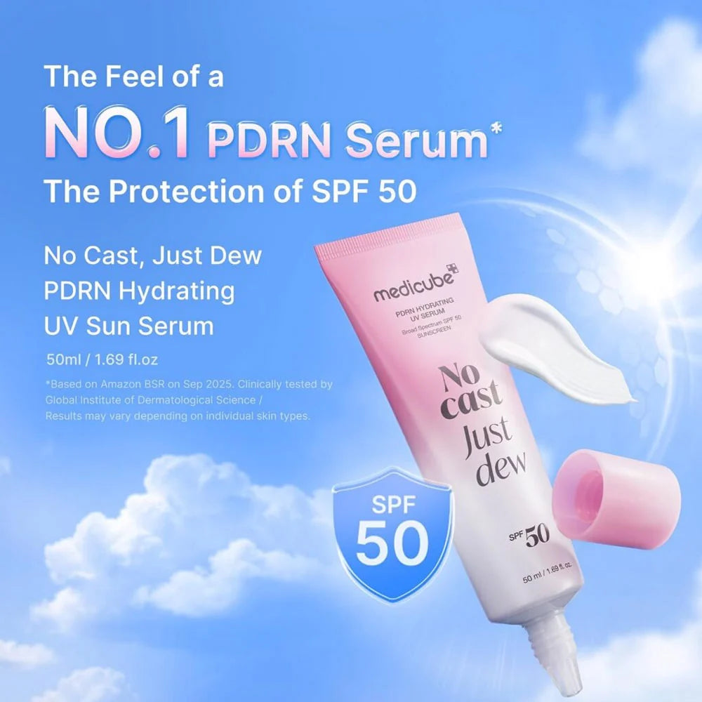 Medicube PDRN Hydrating UV Serum SPF50+ PA++++ 50ml
