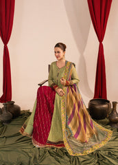 Zaaviay Stitched 3 Piece Luxury Formals Collection'2025-Mint Oasis