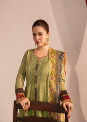 Zaaviay Stitched 3 Piece Luxury Formals Collection'2025-Mint Oasis