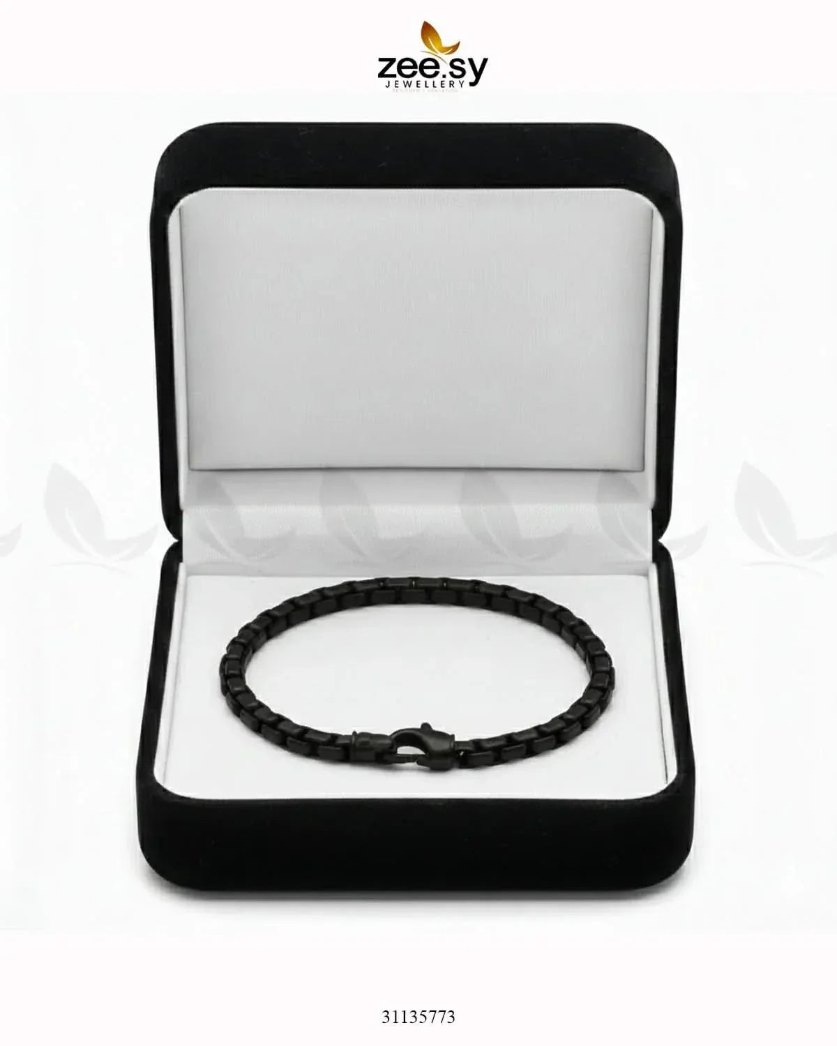 Mono Round Medium Box Bracelet for Men