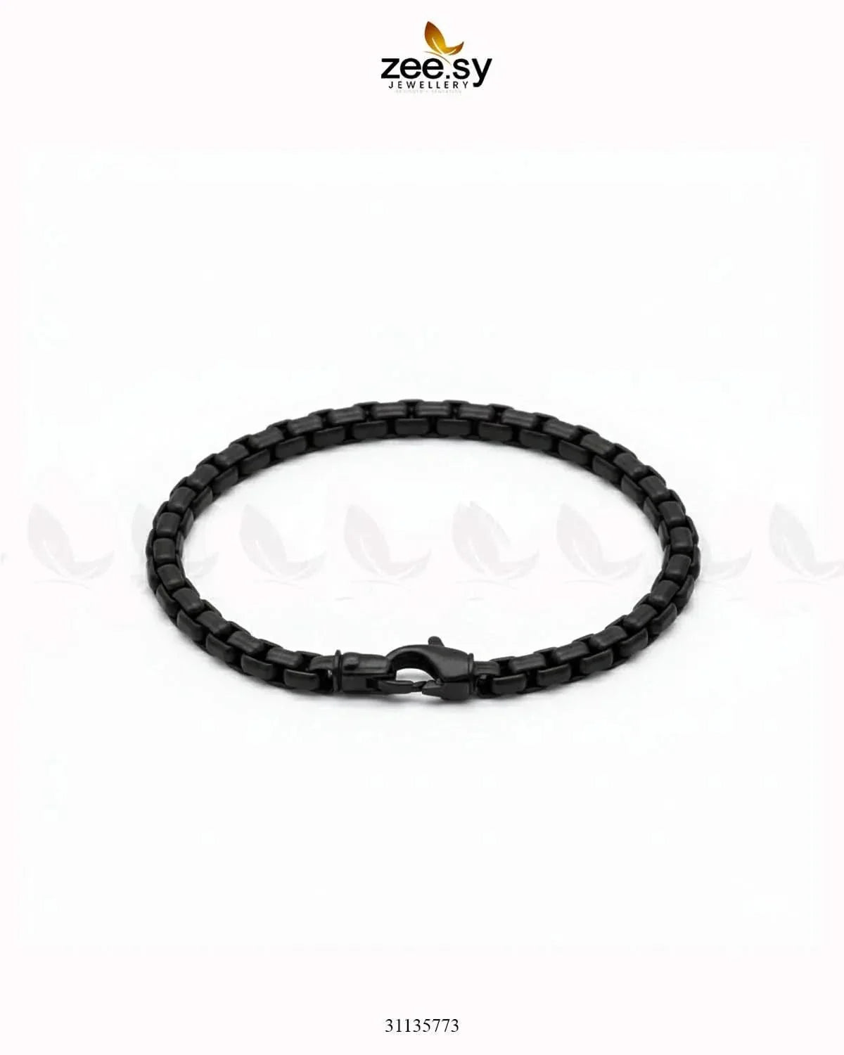 Mono Round Medium Box Bracelet for Men