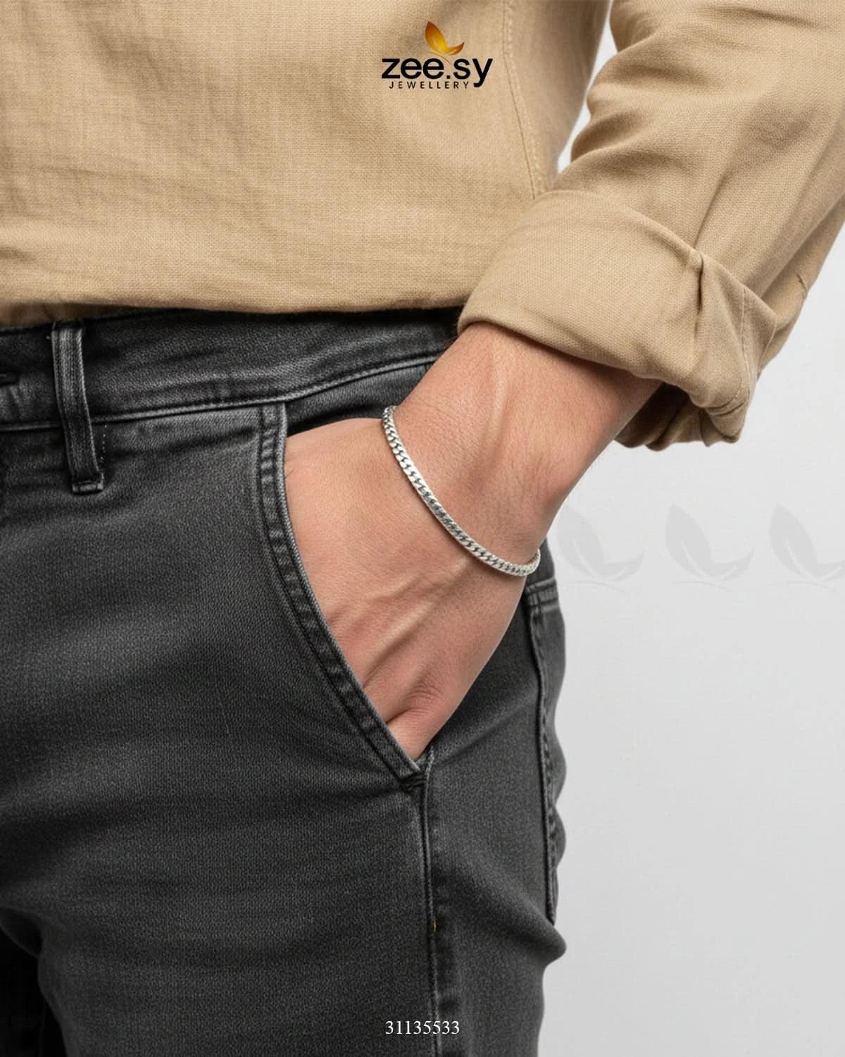 Moon Small Lace Bracelet for Men
