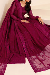 Lumiere By Farasha Unstitched 3 Piece Festive Formals Collection'2024-05-Mystic Mauve