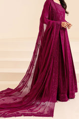 Lumiere By Farasha Unstitched 3 Piece Festive Formals Collection'2024-05-Mystic Mauve