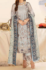 Nayab by Ramsha Unstitched 3 Piece Chiffon Vol-04 Collection'2023-N-404