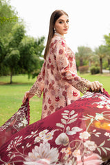 Rangrez By Ramsha Unstitched 3 Piece Luxury Lawn Vol-06 Collection-N-605