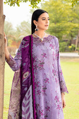 Rangrez By Ramsha Unstitched 3 Piece Luxury Lawn Vol-06 Collection-N-606