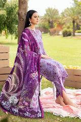 Rangrez By Ramsha Unstitched 3 Piece Luxury Lawn Vol-06 Collection-N-606