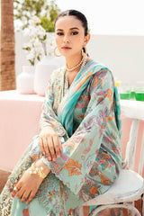 Rangrez By Ramsha Unstitched 3 Piece Luxury Lawn Vol-06 Collection-N-607