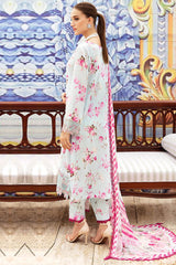 Rangrez By Ramsha Unstitched 3 Piece Luxury Lawn Vol-06 Collection-N-610