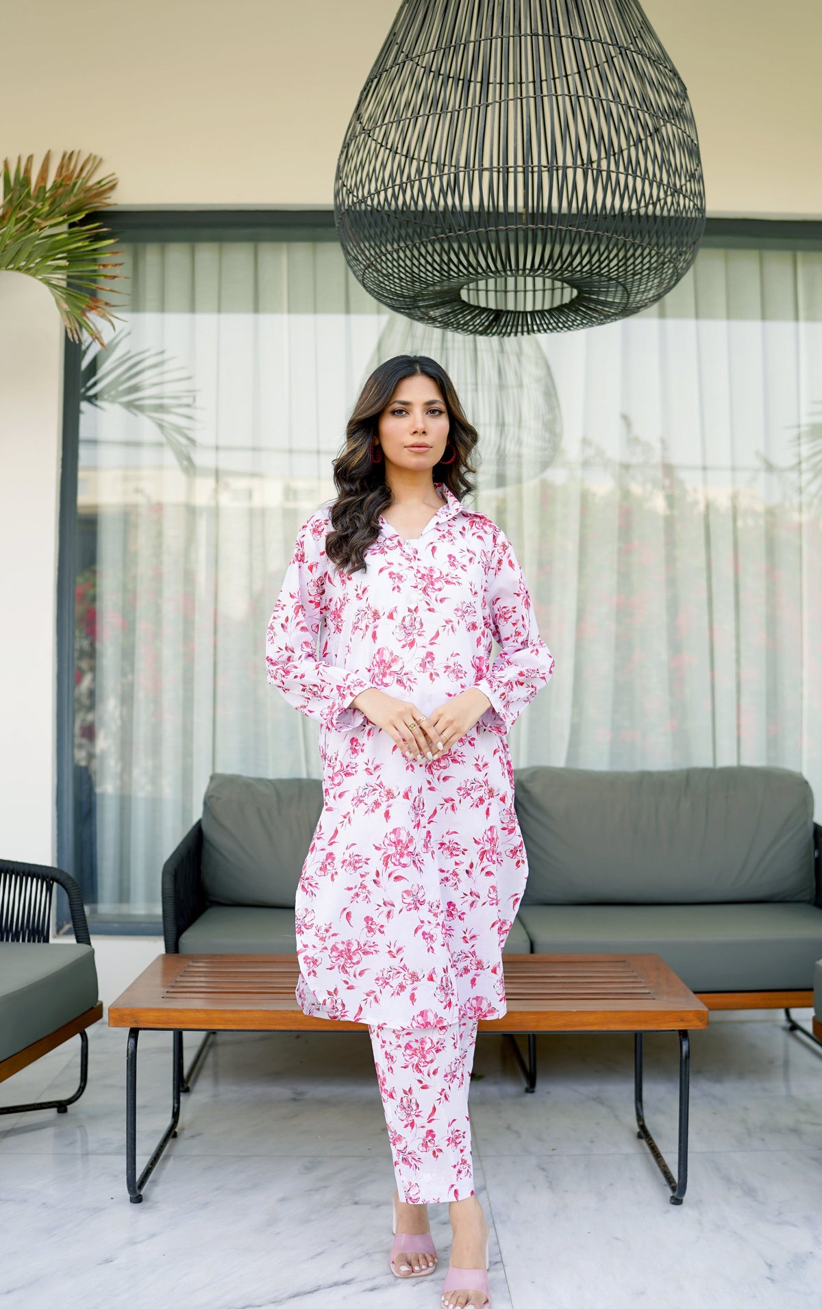 Amal Stitched 2 Piece Summer Lawn Collection-Cherry Bliss