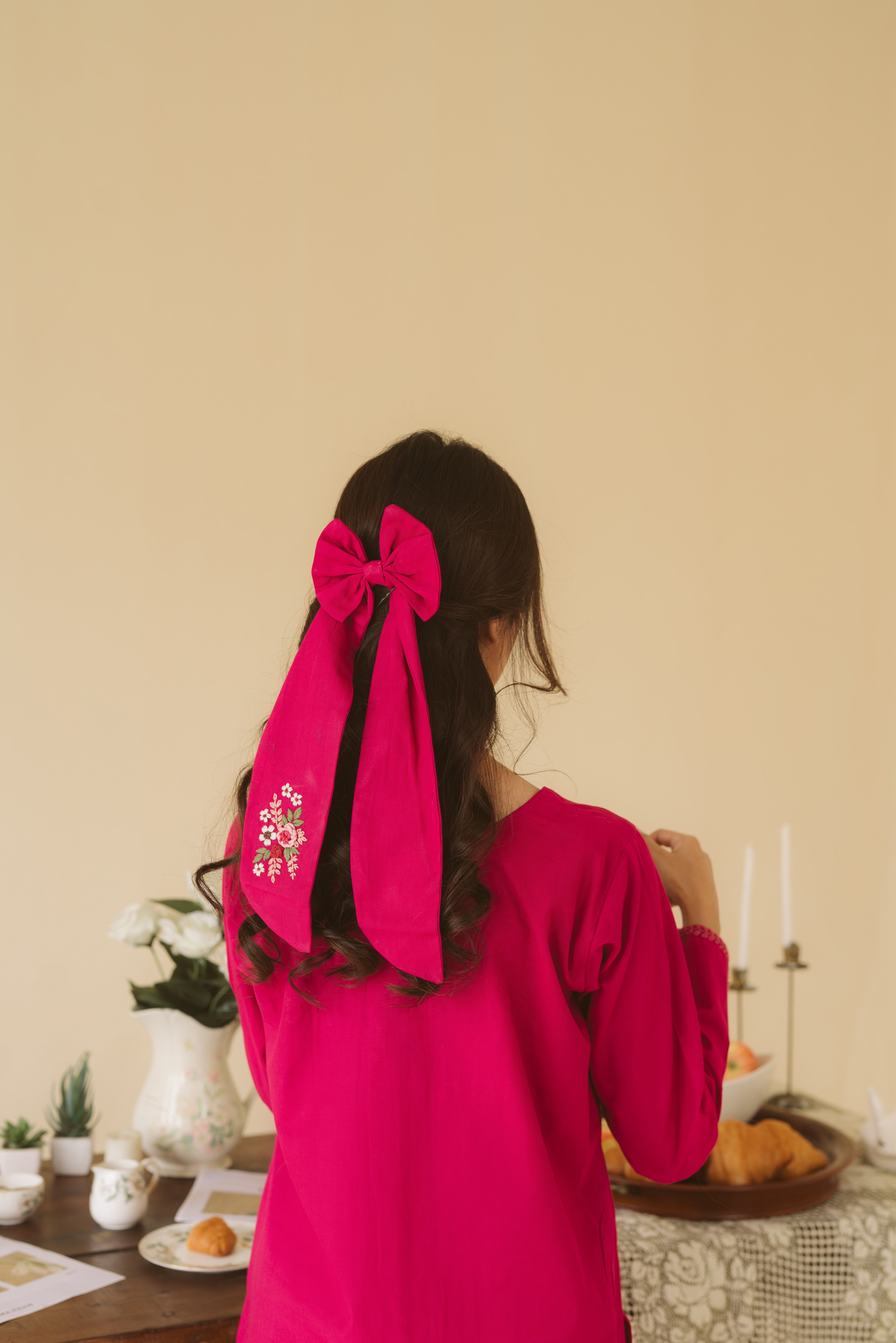 Dear October By Pashma Khan Stitched Co Ords Collection'2025-Pink Sorbet