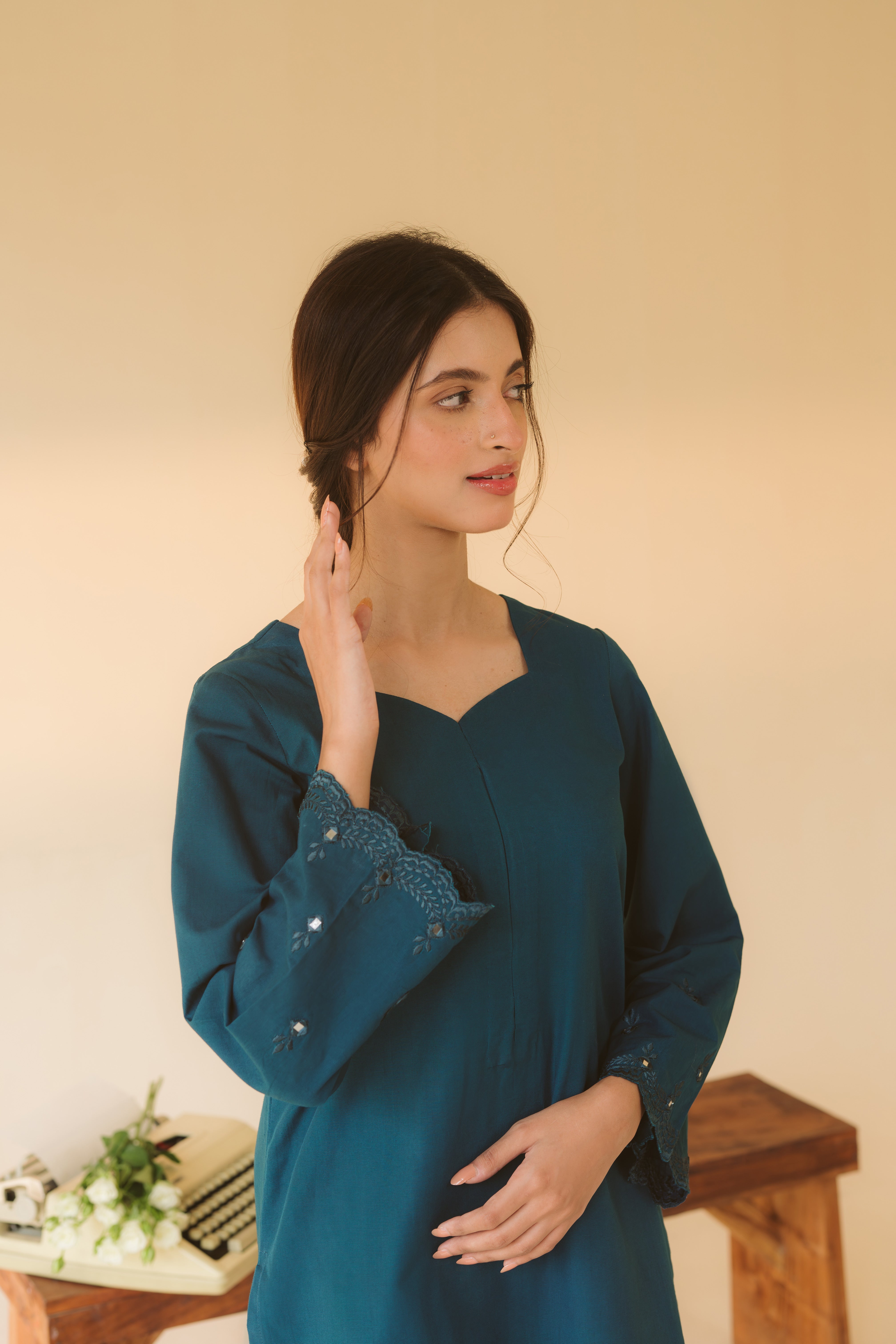 Dear October By Pashma Khan Stitched Co Ords Collection'2025-Tiffany
